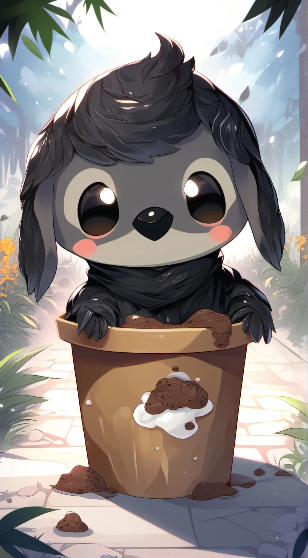 ai character: uwuuuuuuuuuupoopoo background
