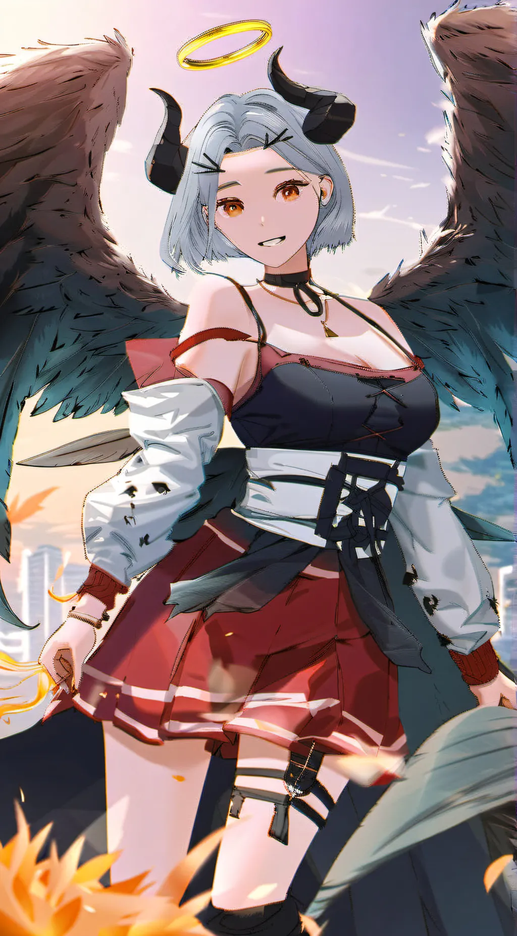 ai character: Dx background