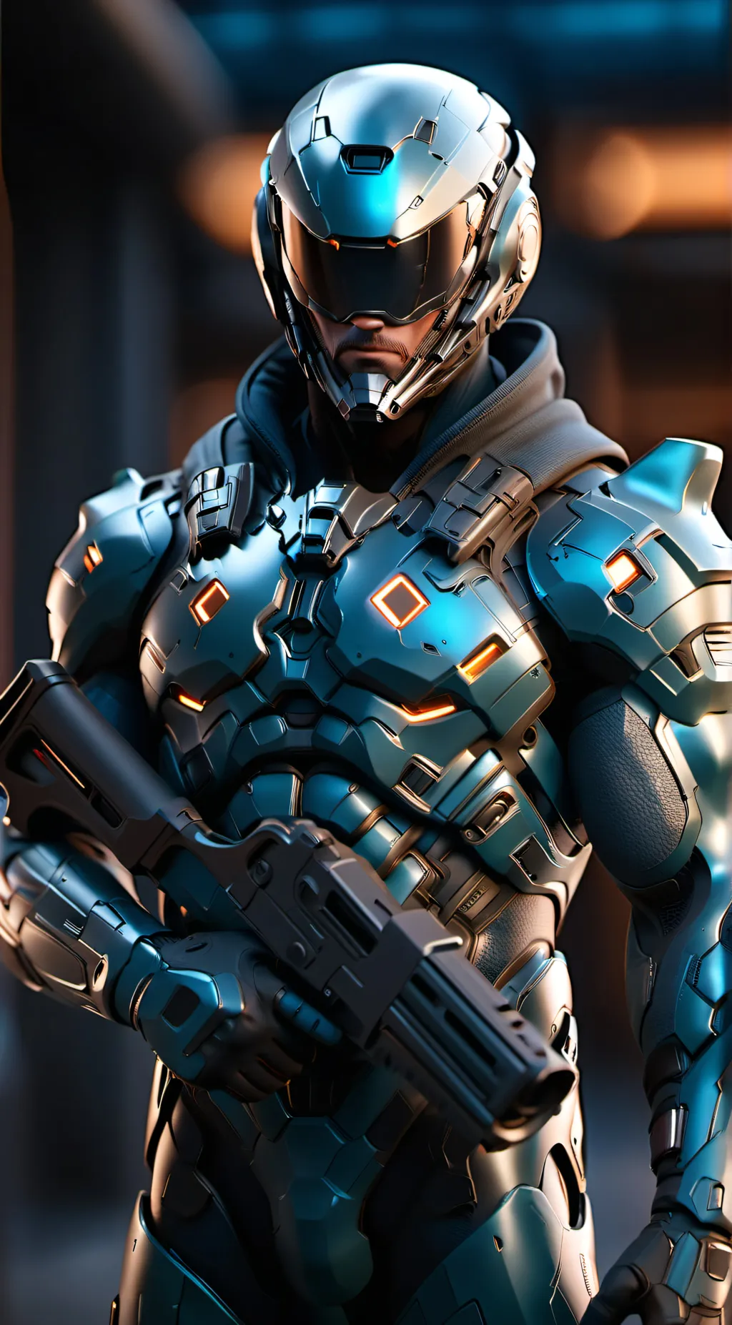 ai character: Rick background