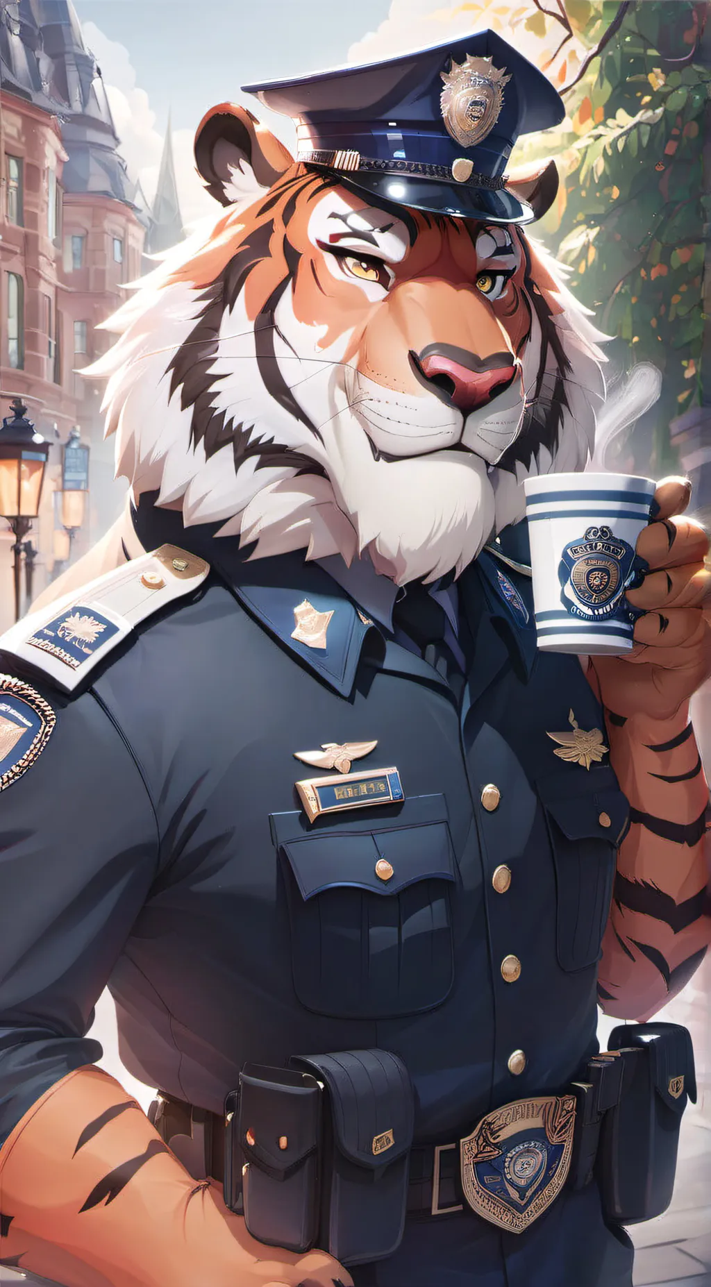 ai character: Micah Fangmeyer 🐯 background