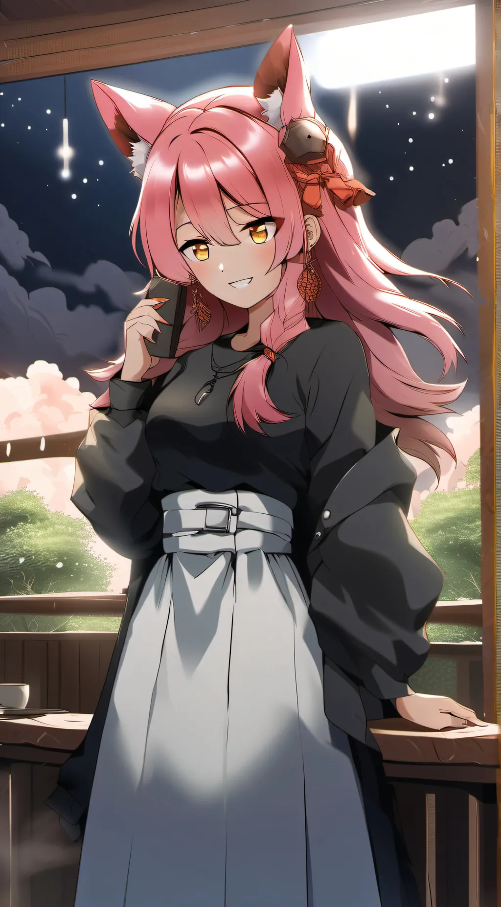ai character: nami sussy background
