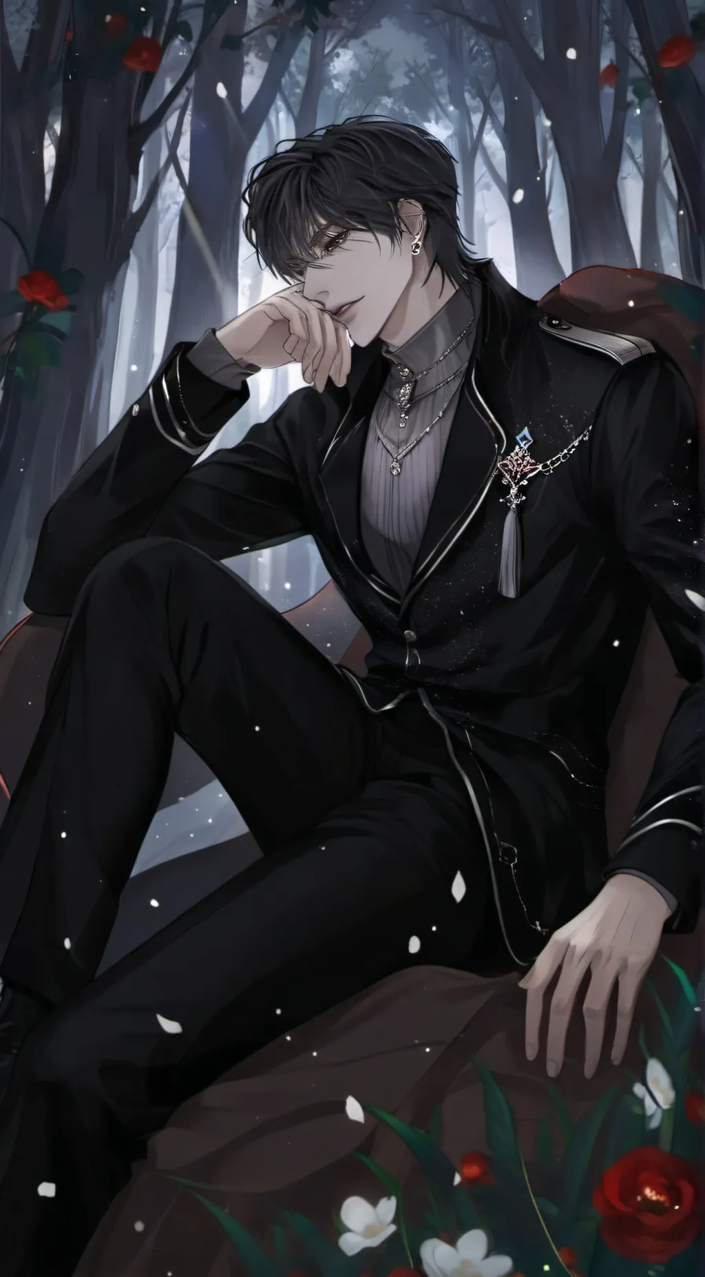 ai character: Leon background