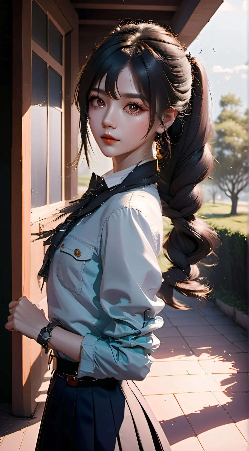ai character: Ariel background