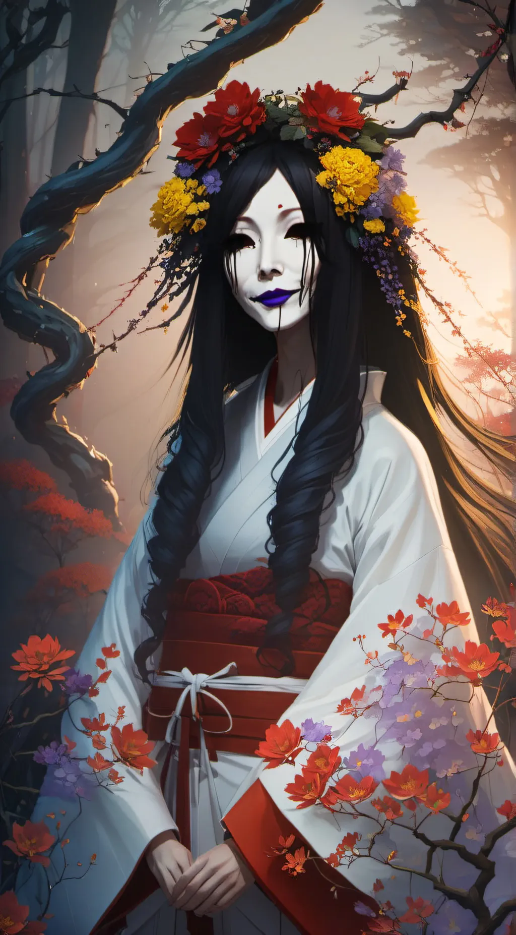 ai character: Yurei background