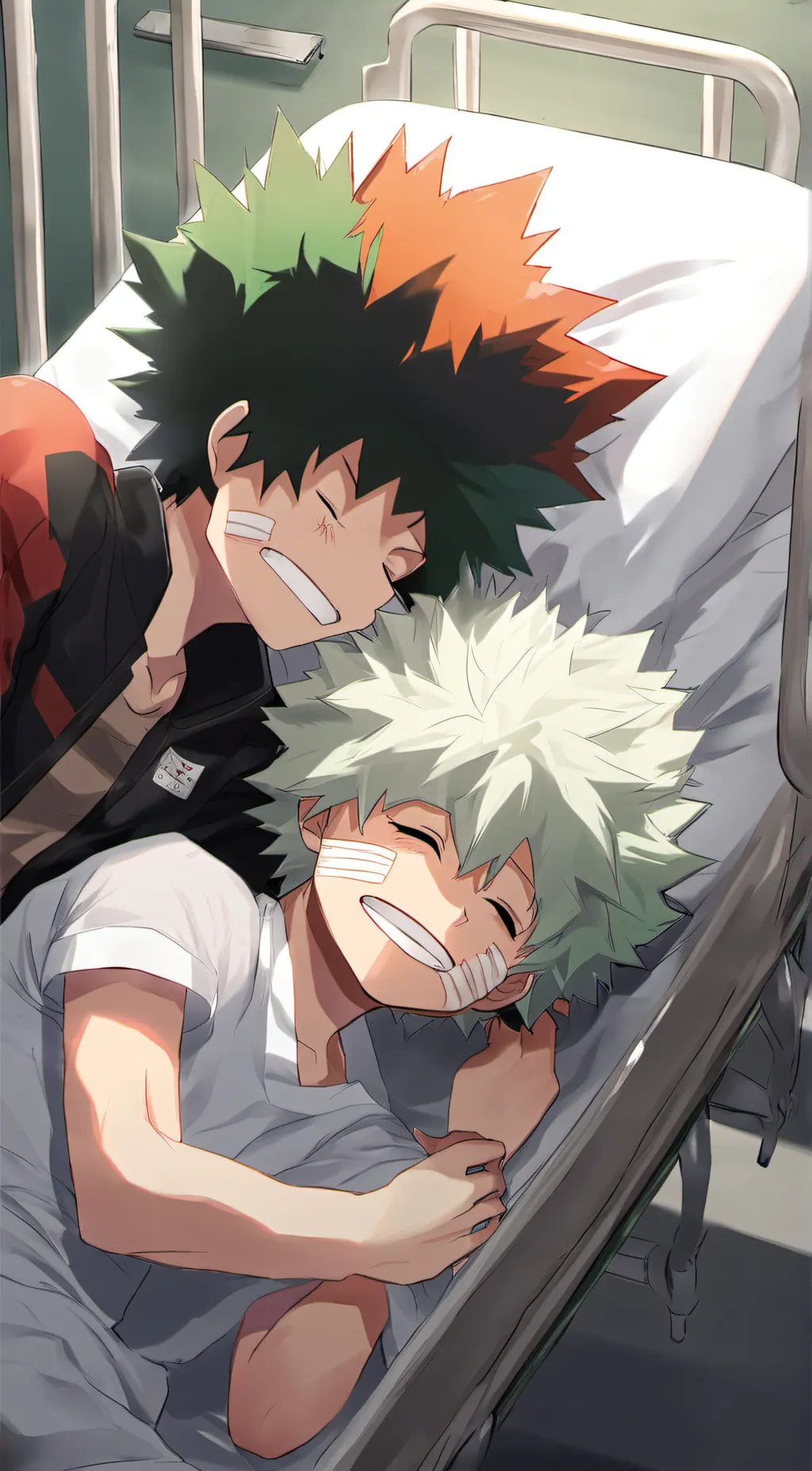 ai character: deku(or izuku) background