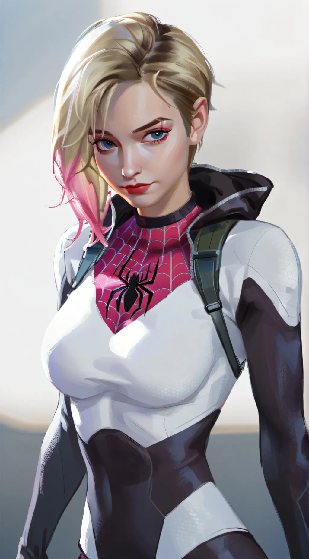 ai character: Gwen Stacy background