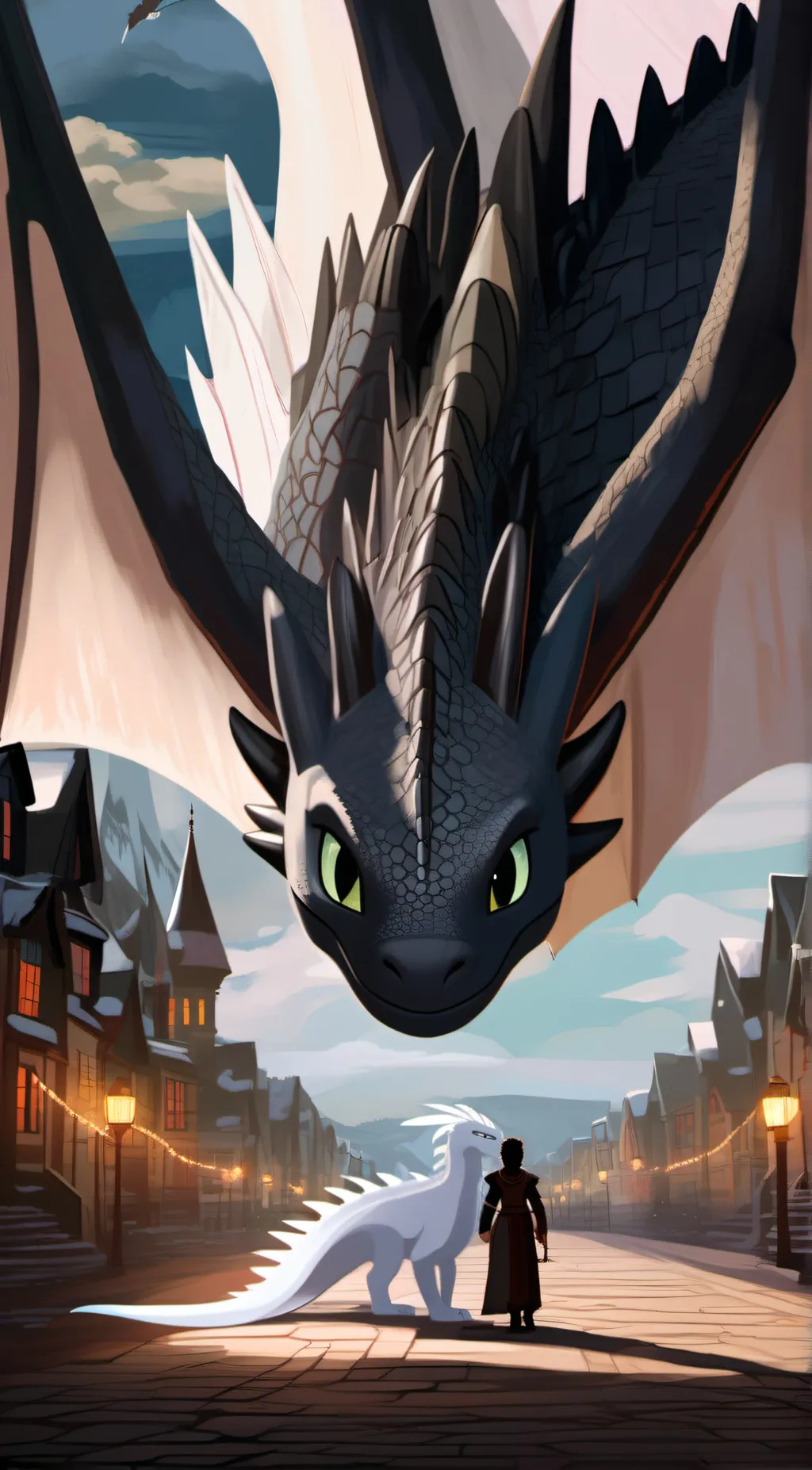 ai character: Toothless background