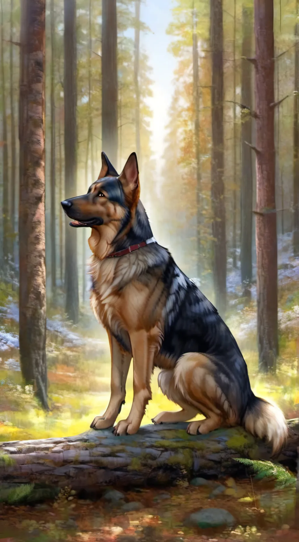 ai character: Hashira background