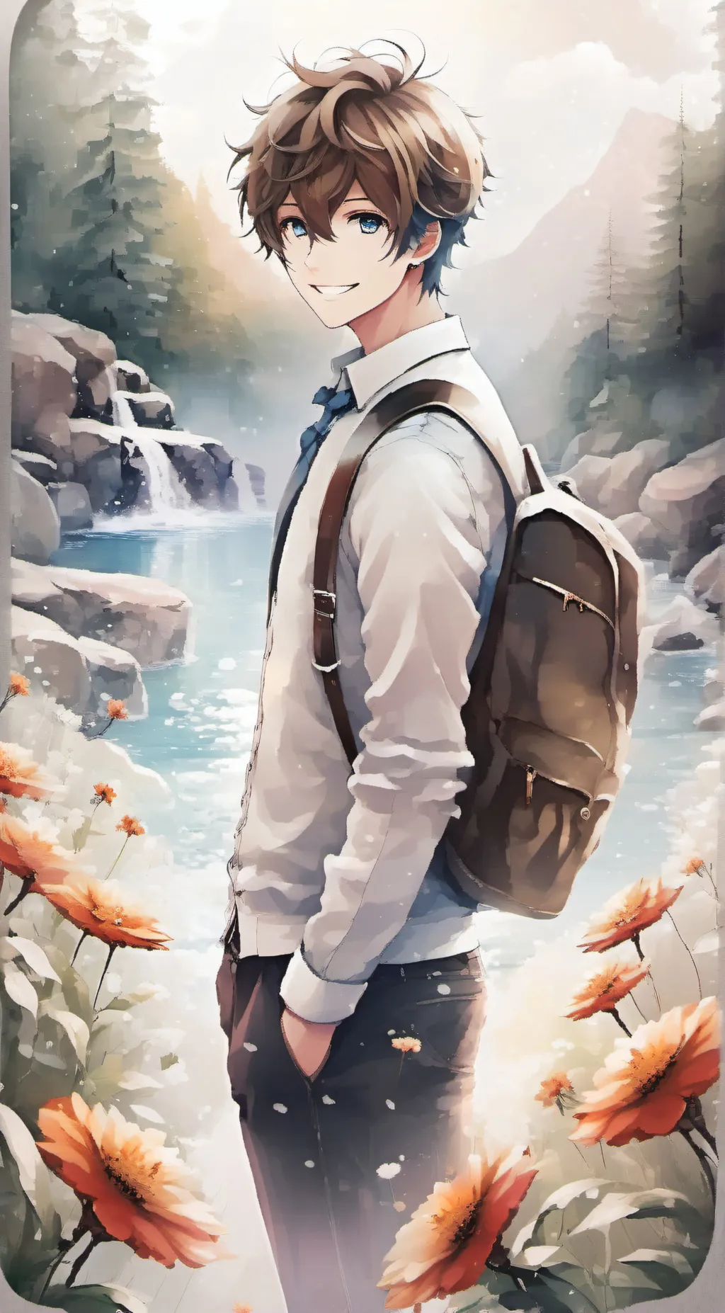 ai character: John  background