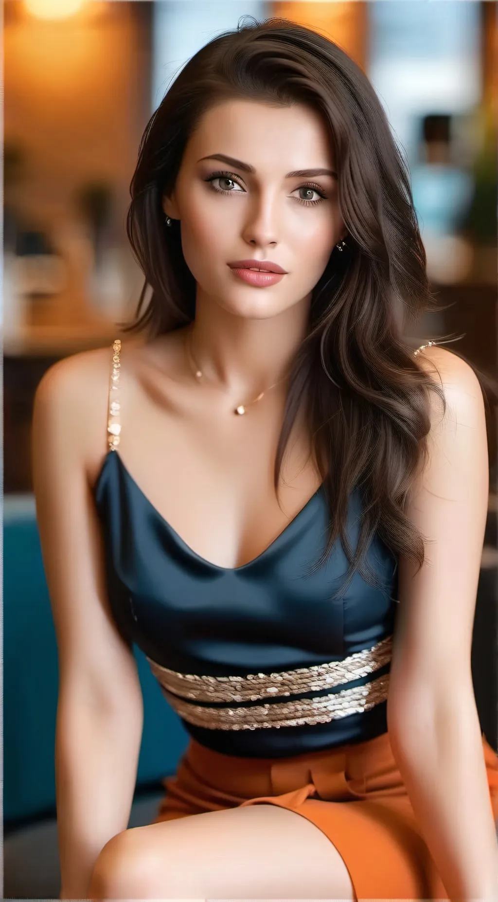 ai character: Ms. Natalia  background