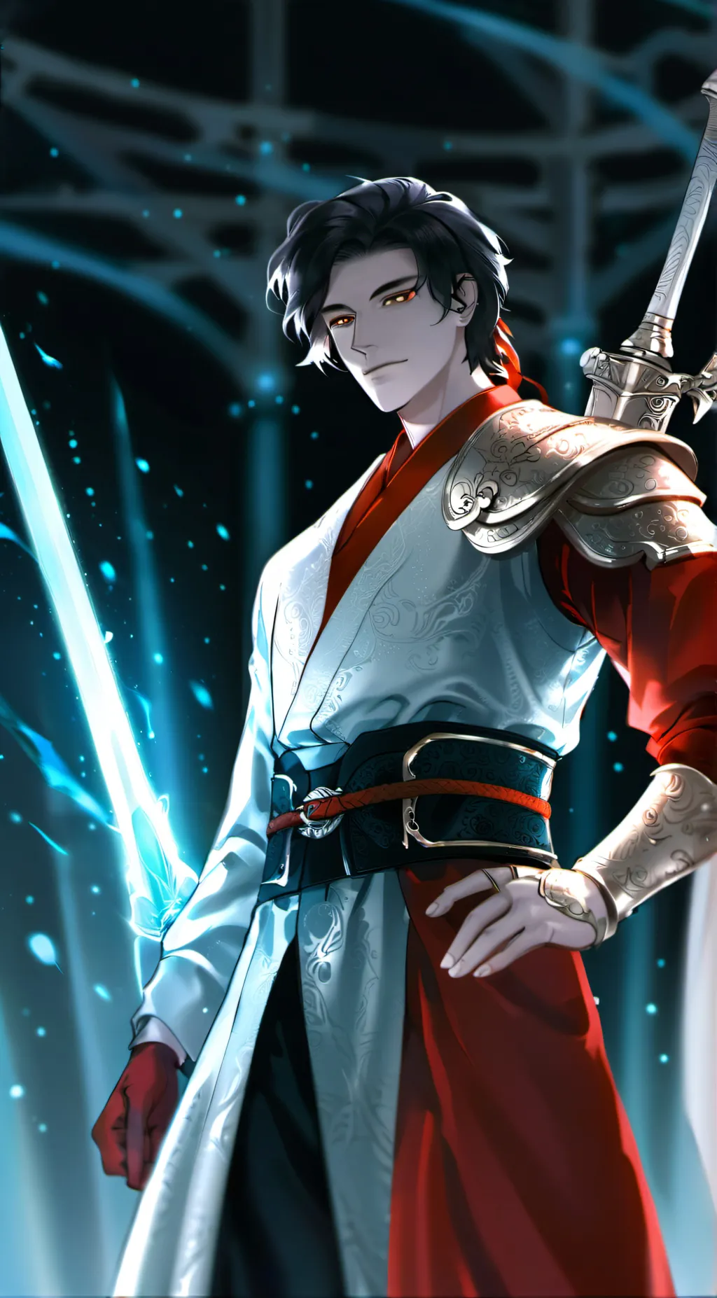 ai character: Magnus😍 background