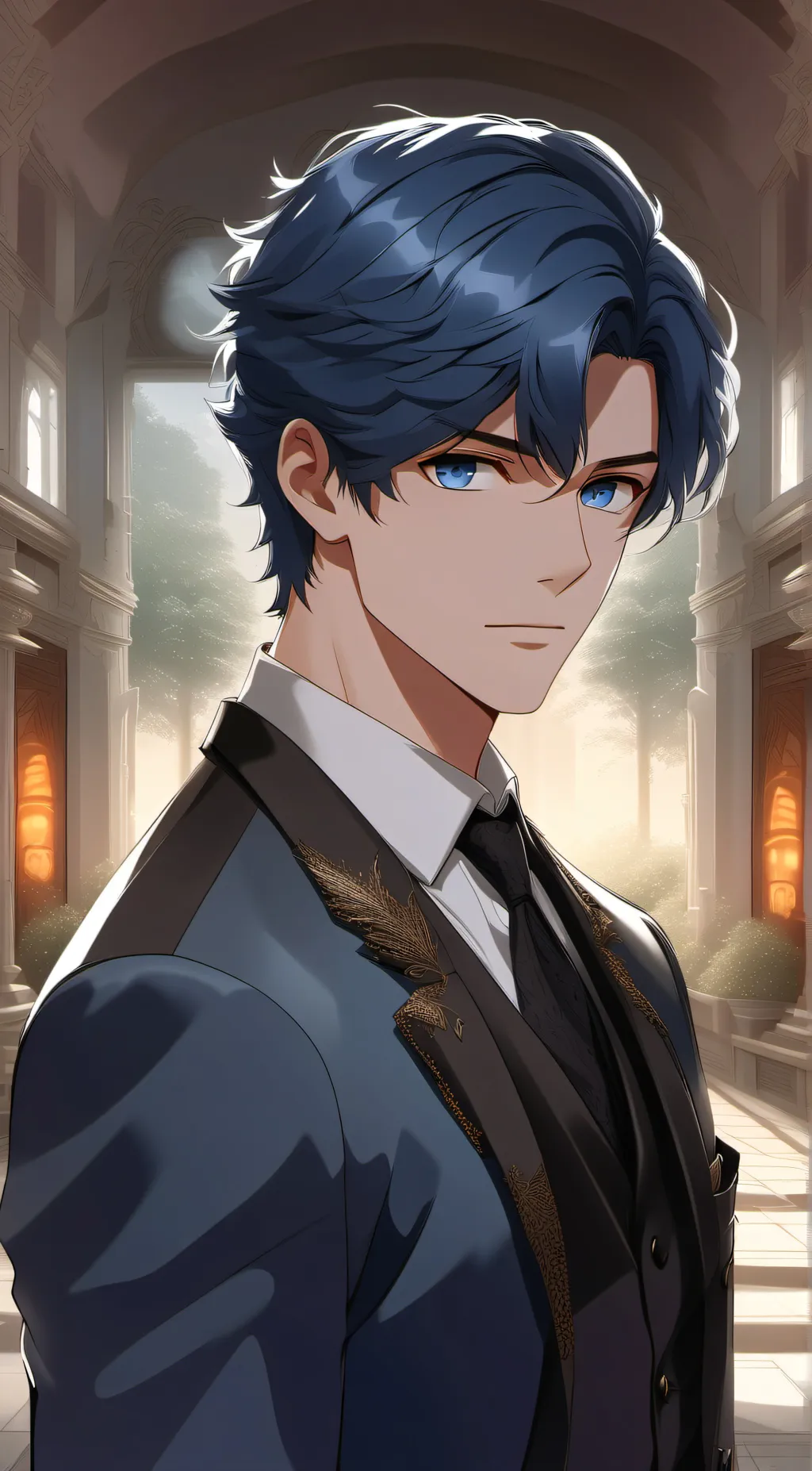 ai character: magnus background