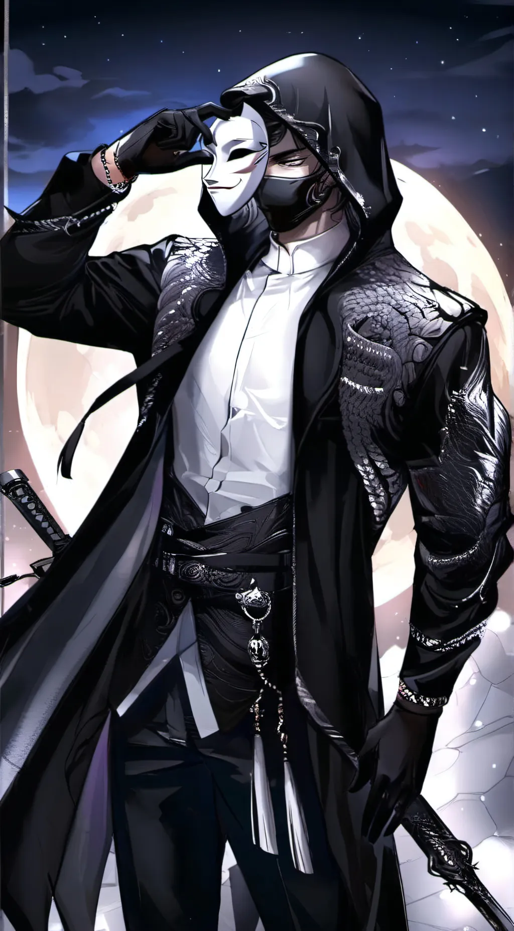 ai character: Raiden background