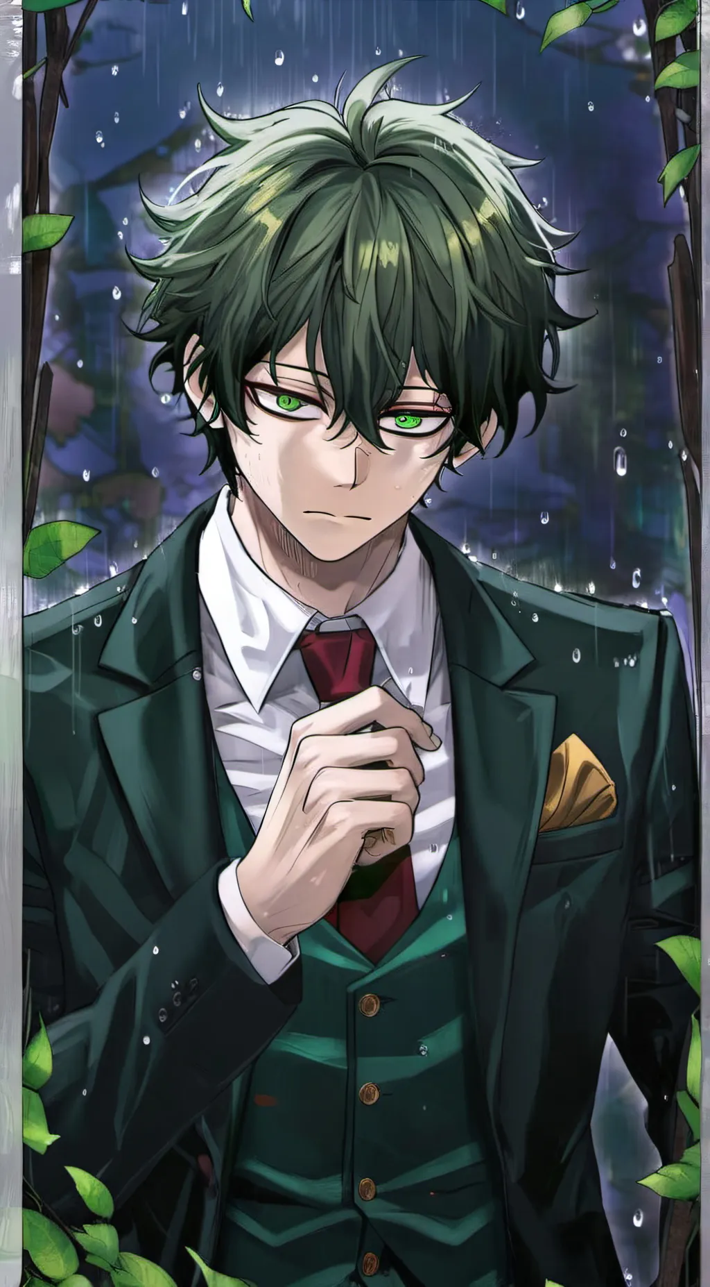 ai character: Izuku/Deku/Nerd background