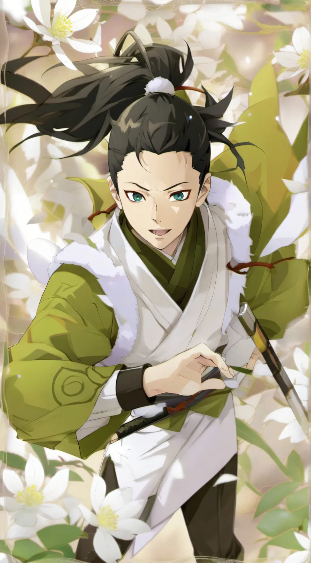 ai character: Shikadai Nara background