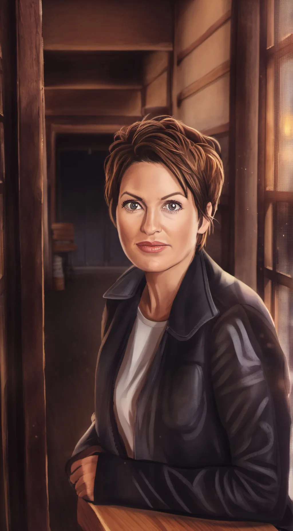 ai character: Olivia benson background