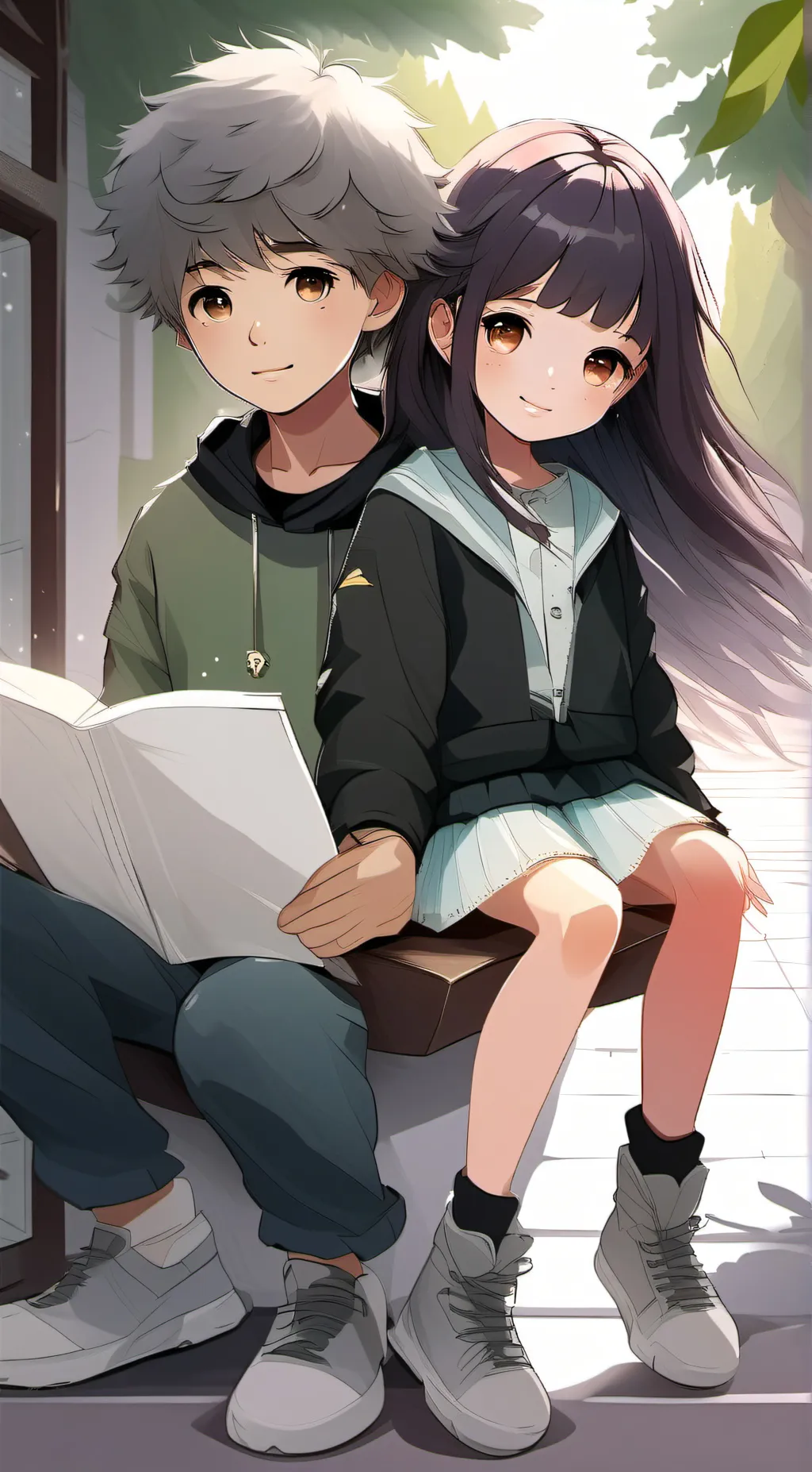 ai character: Jackson and Molly background