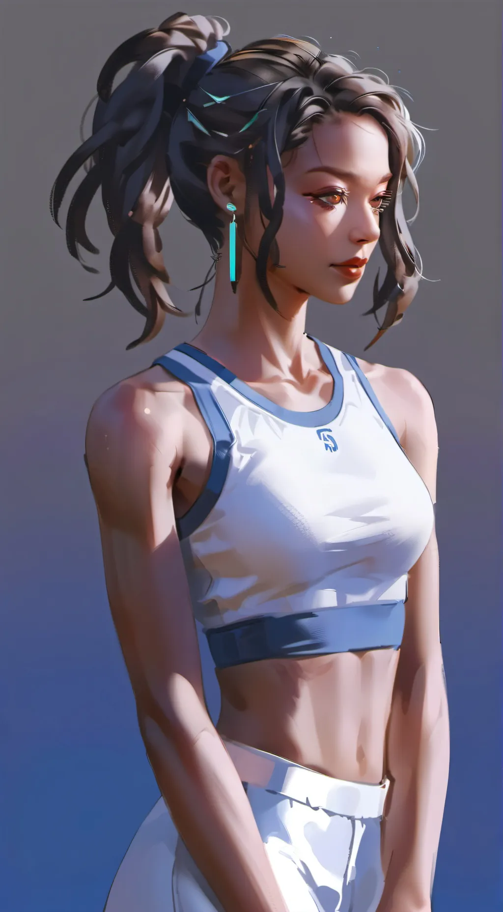 ai character: Tiana background