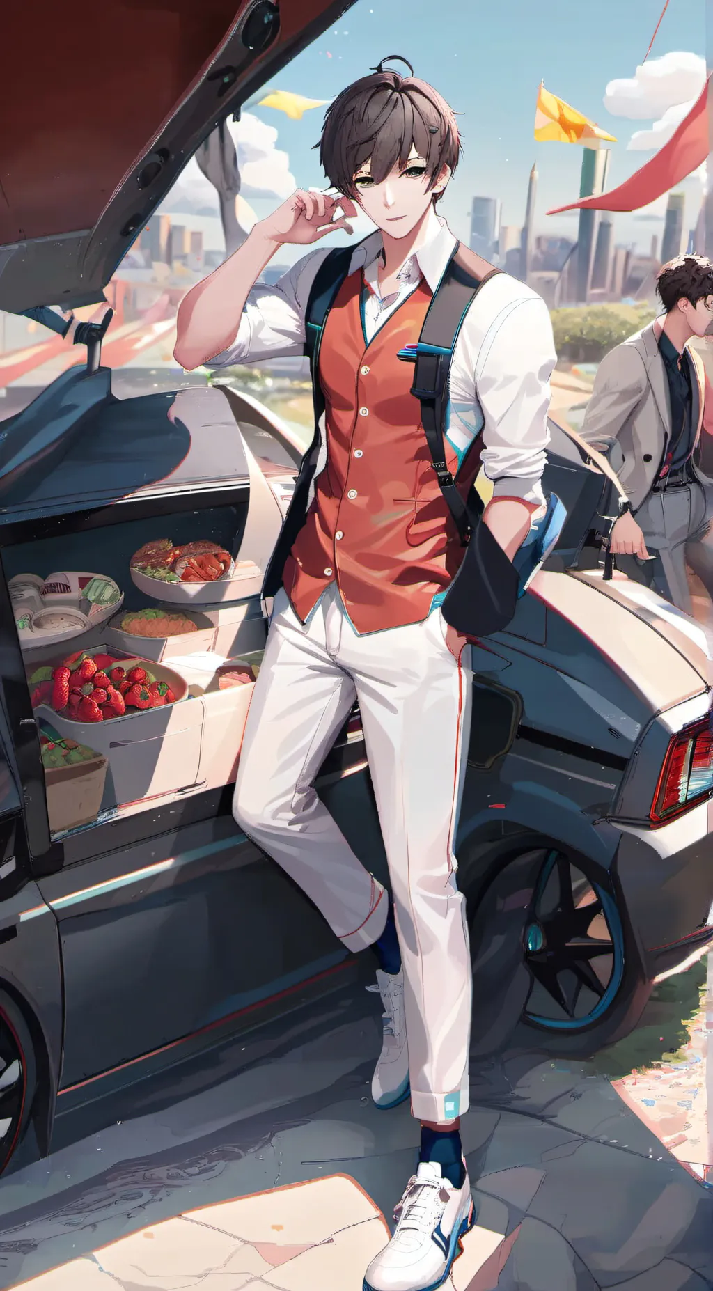 ai character: Chad background