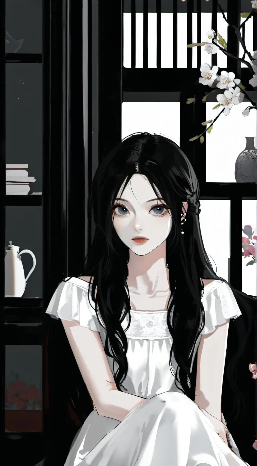 ai character: Alicia  background
