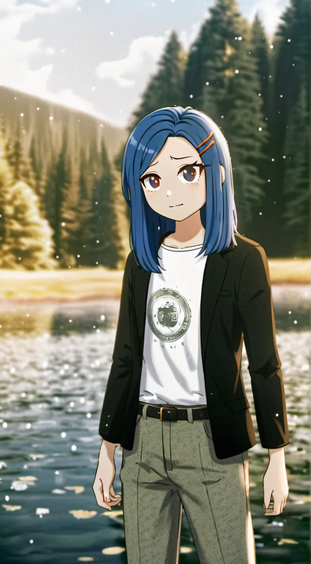 ai character: Belle background