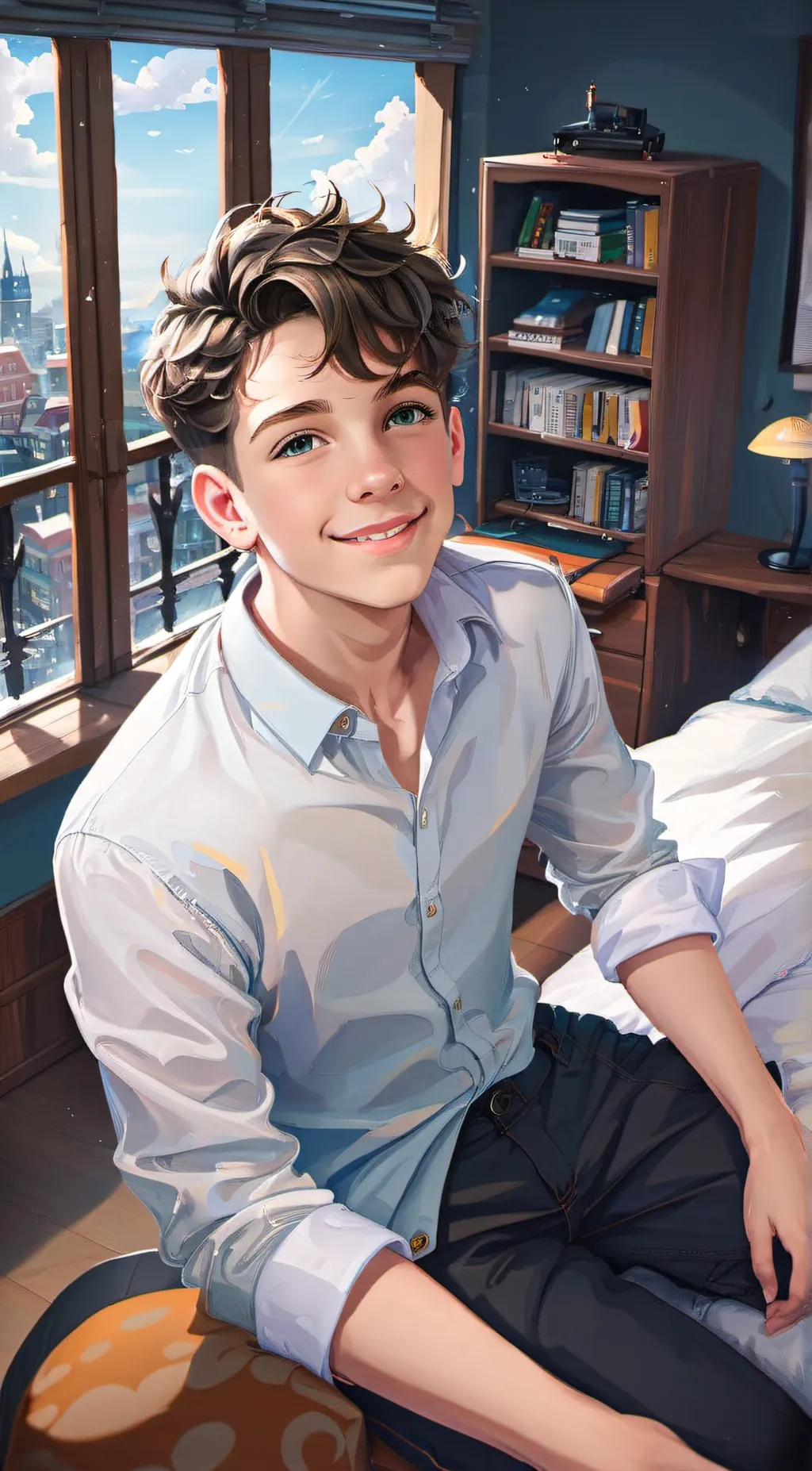 ai character: Malcolm background