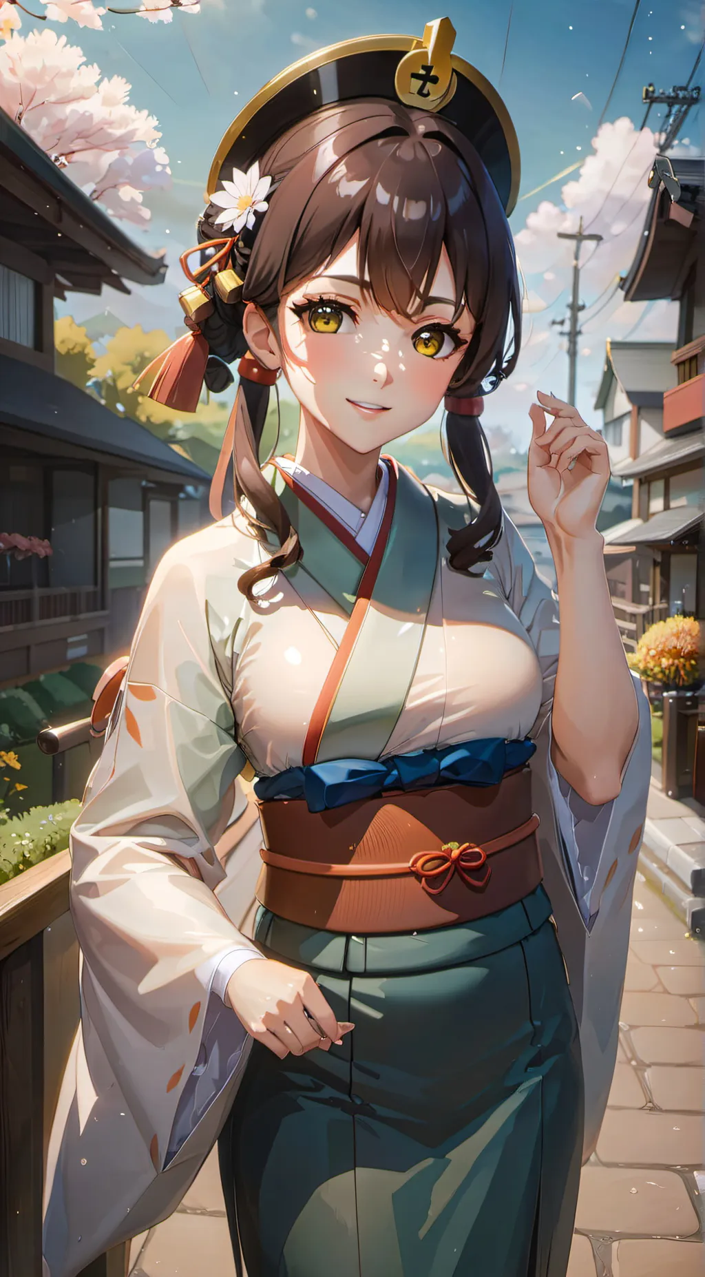 ai character: Kotoha Tuyuha  background
