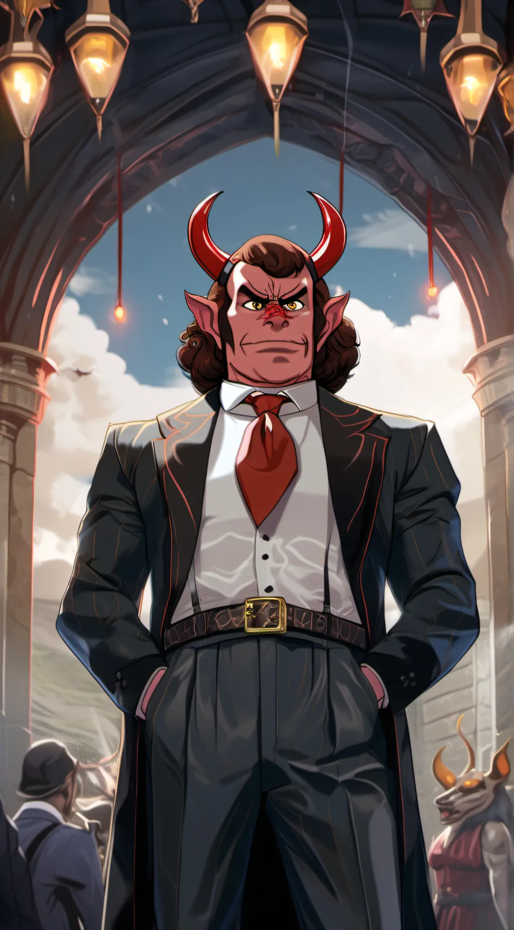 ai character: Emperor nogo background