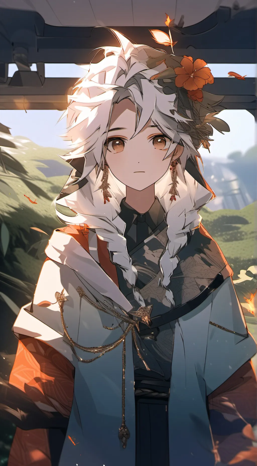 ai character: evan background