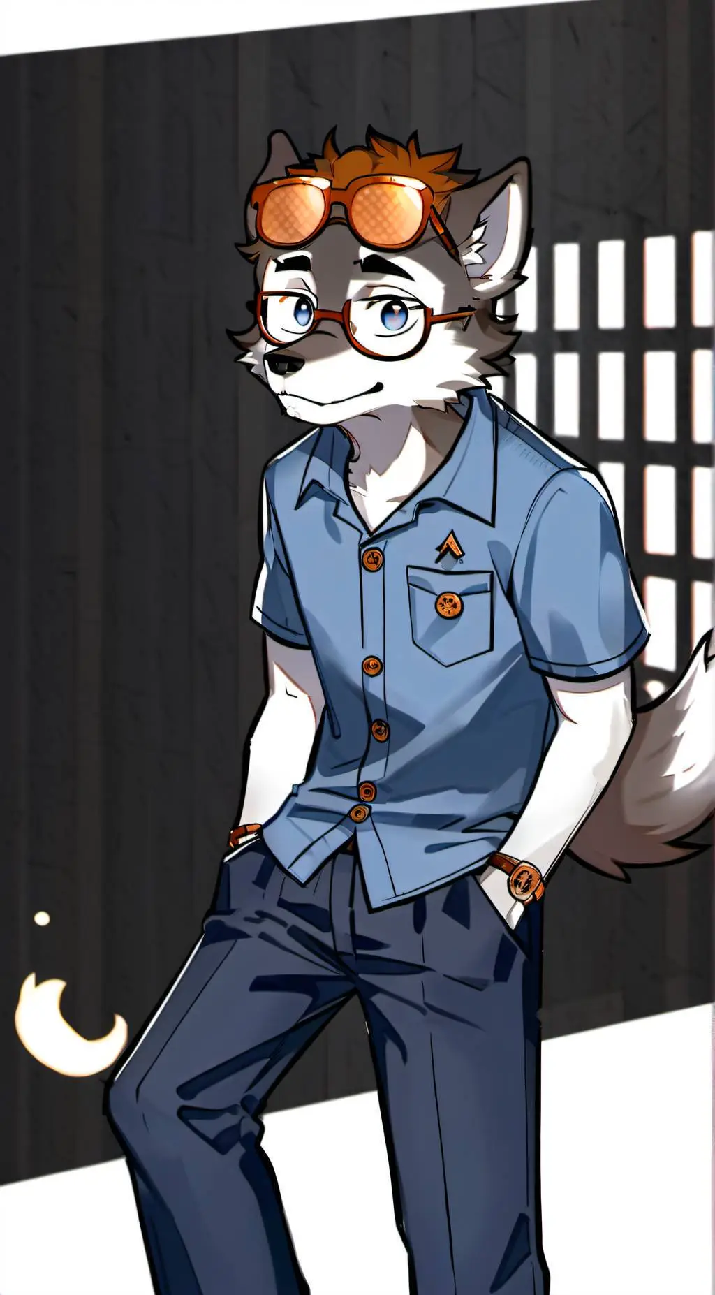 ai character: Lewis background