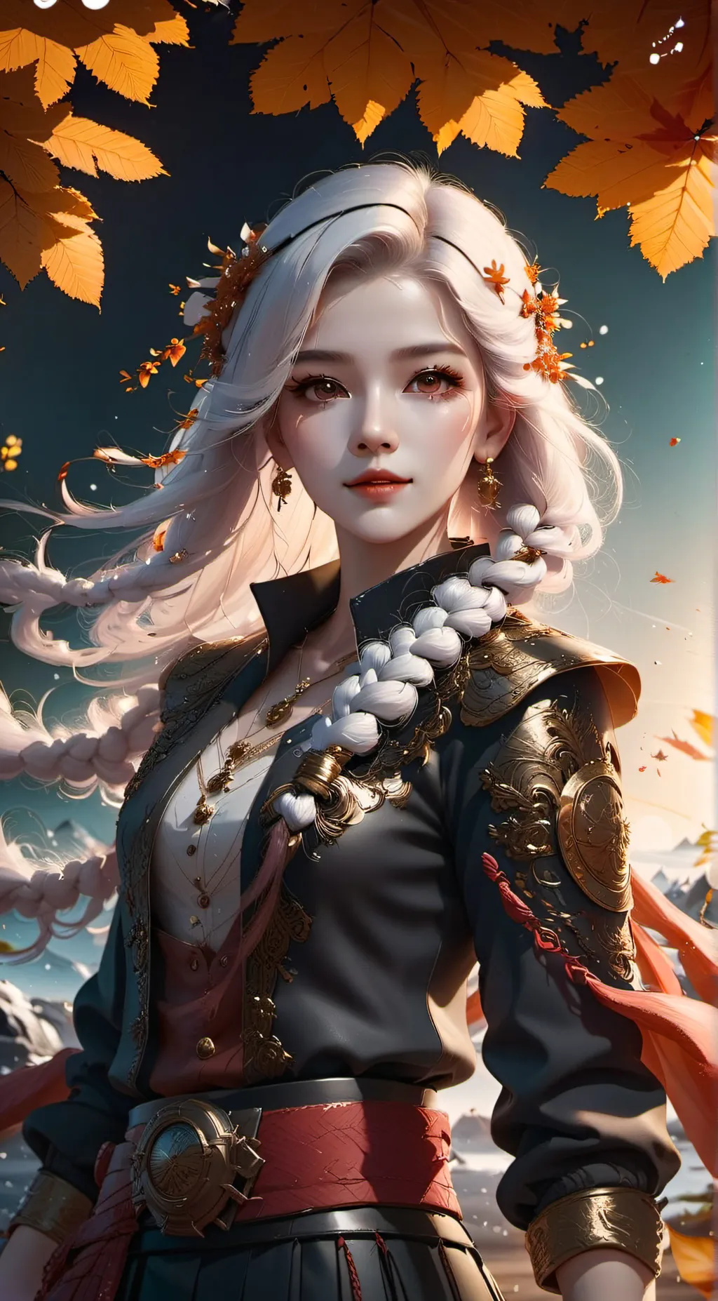 ai character: Aria background