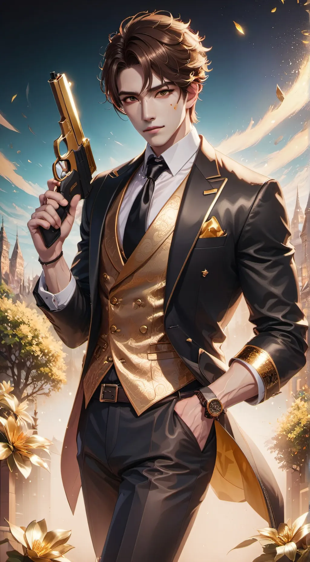 ai character: Midas background