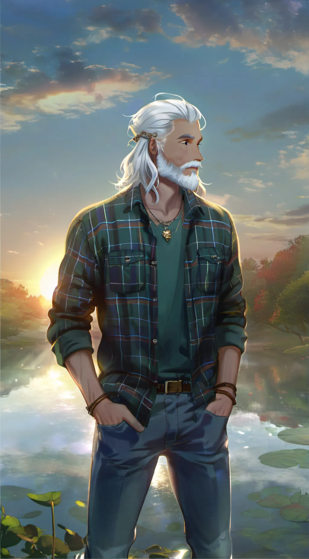 ai character: Trolls yourg self background