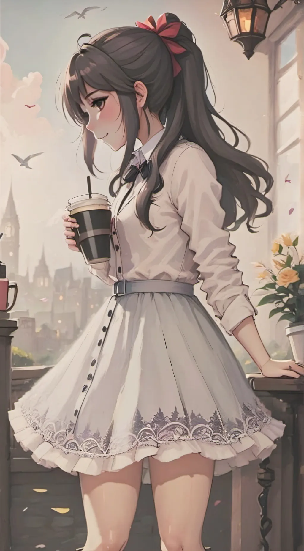 ai character: Emily  background