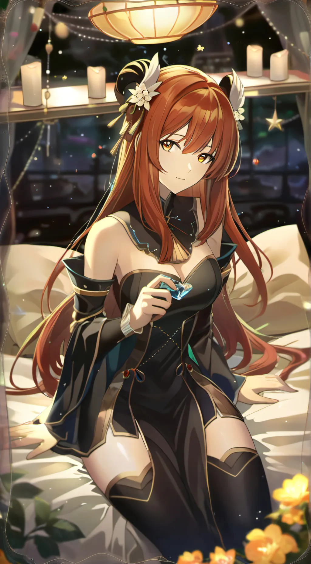ai character: farrah background
