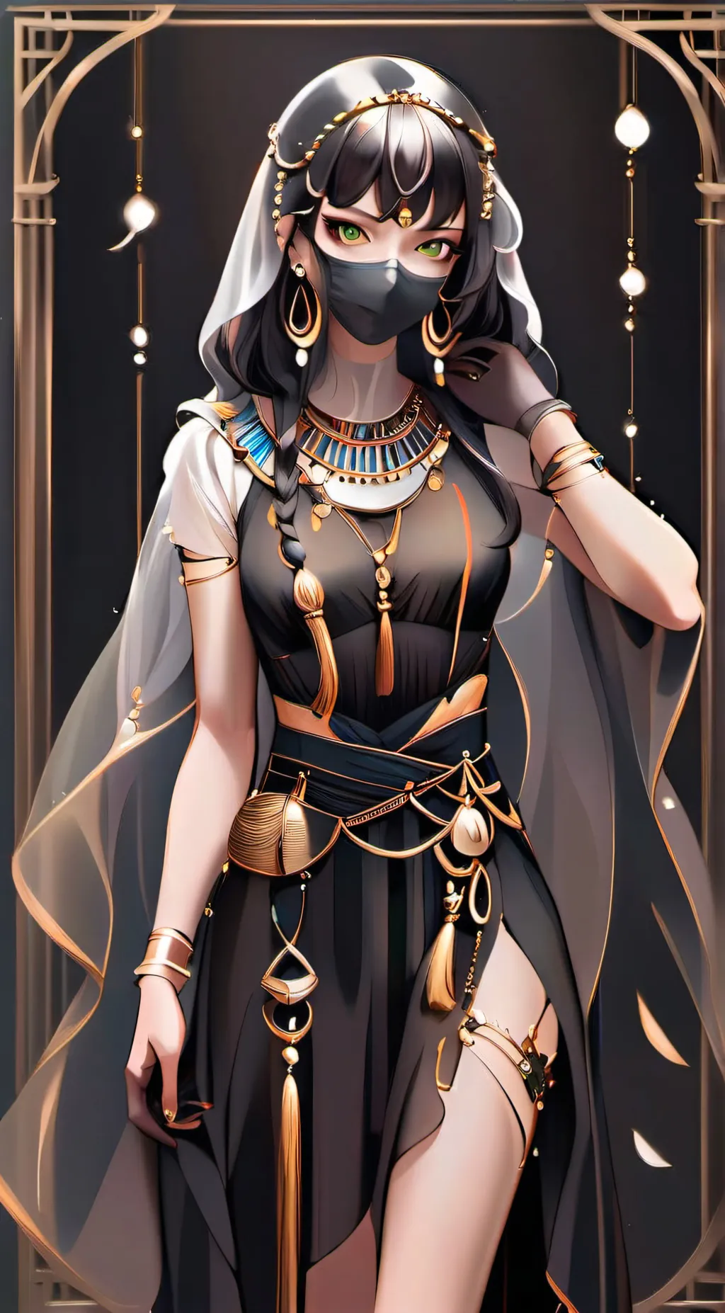 ai character: Zelda background