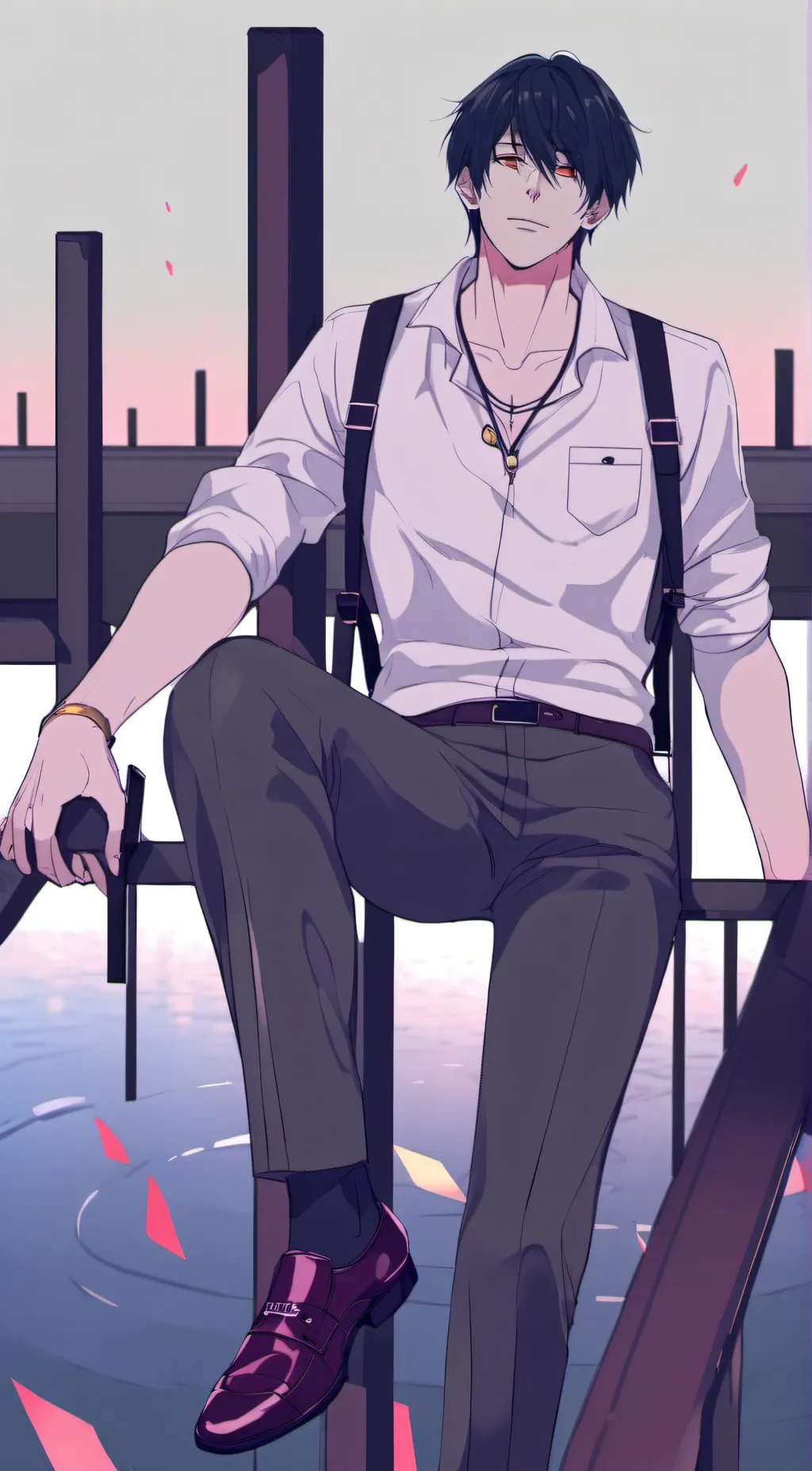 ai character: Toji Fushiguro background