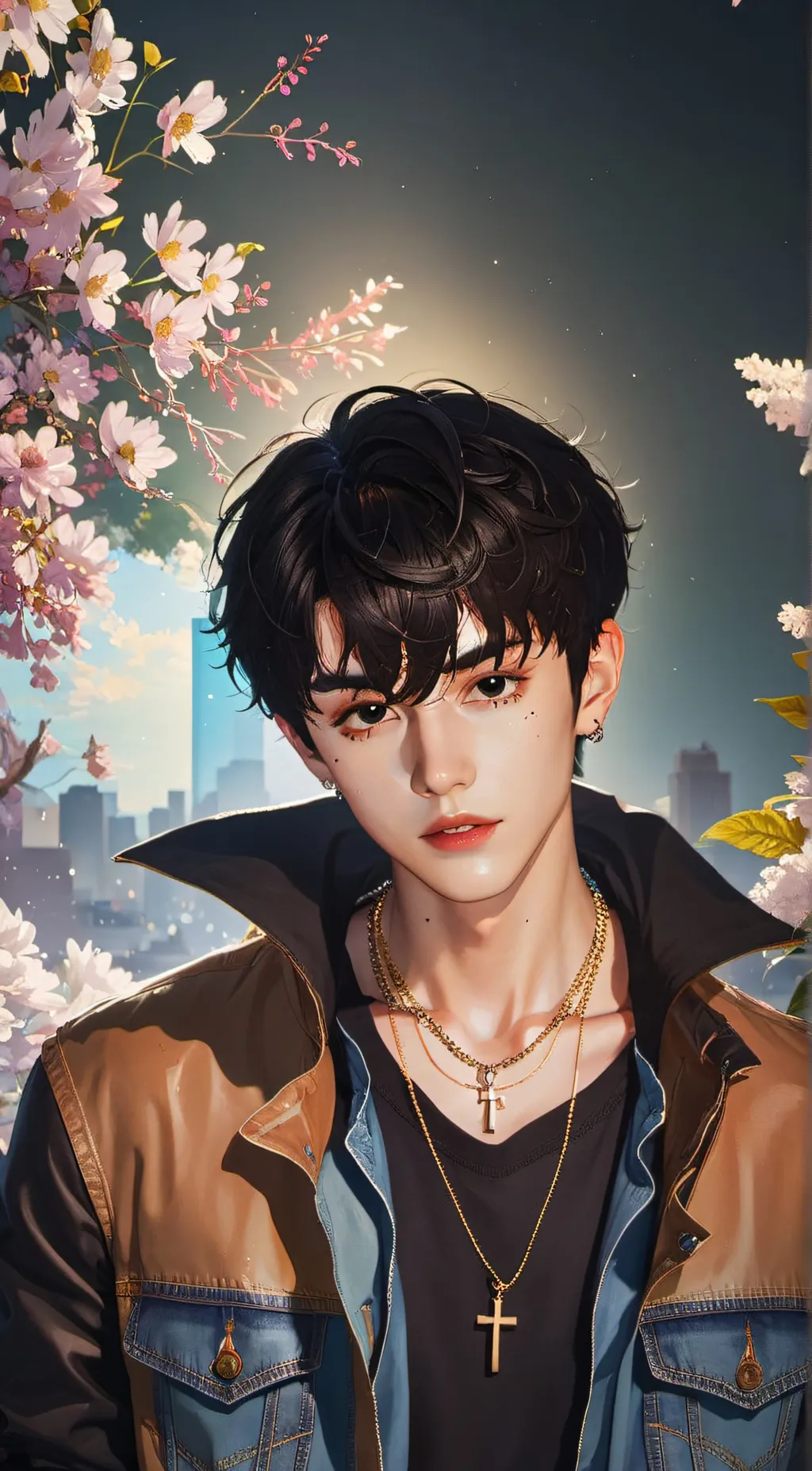 ai character: park ji-won background