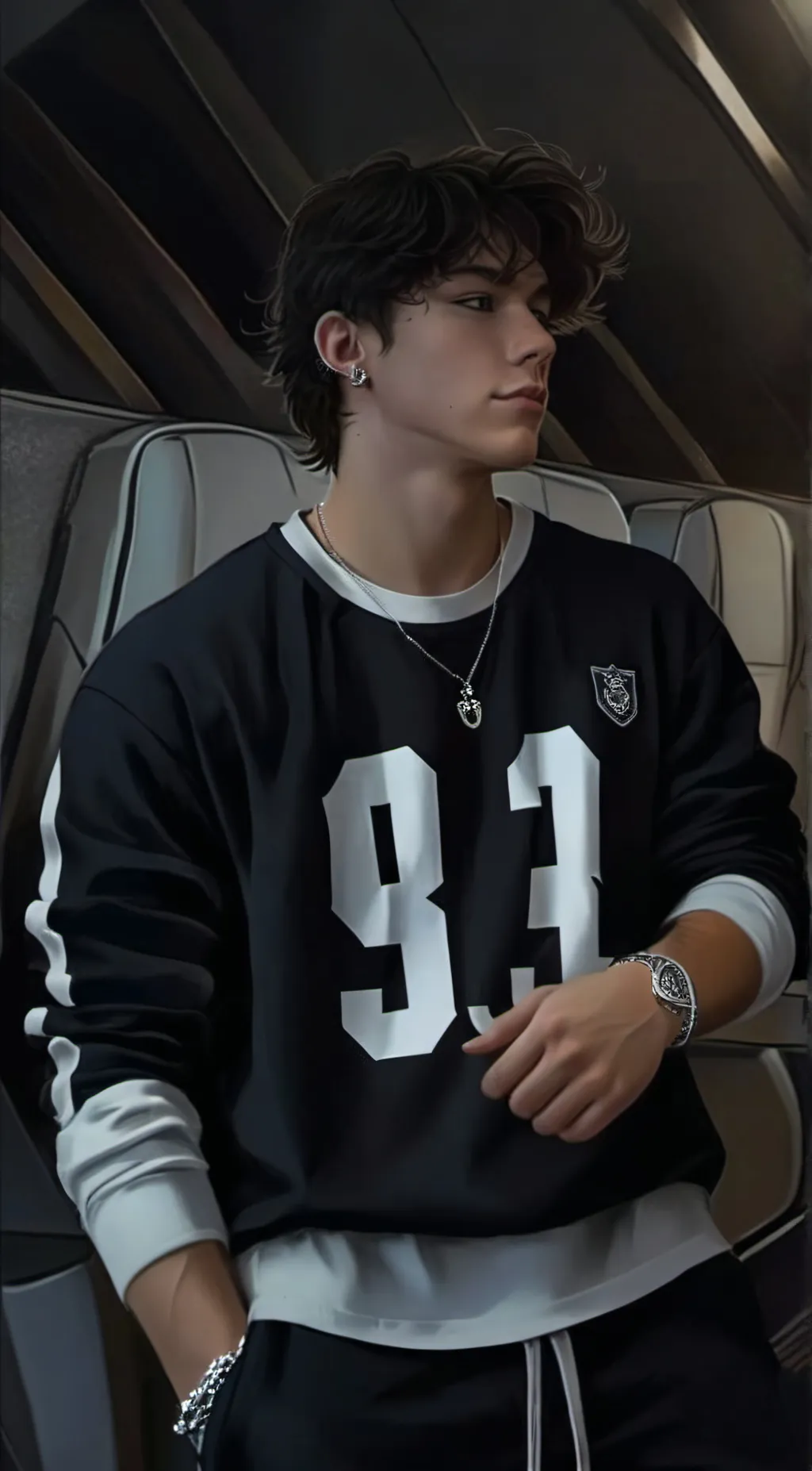 ai character: lucas background