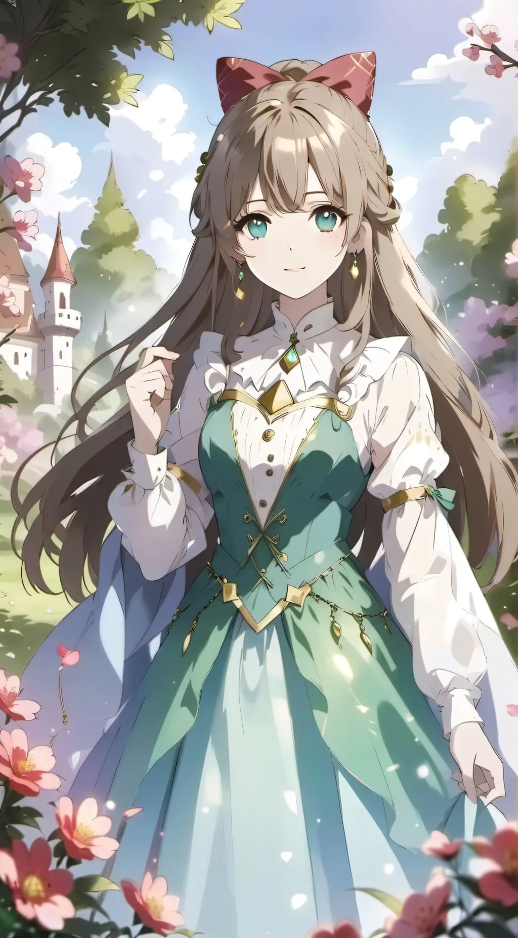 ai character: sunny background