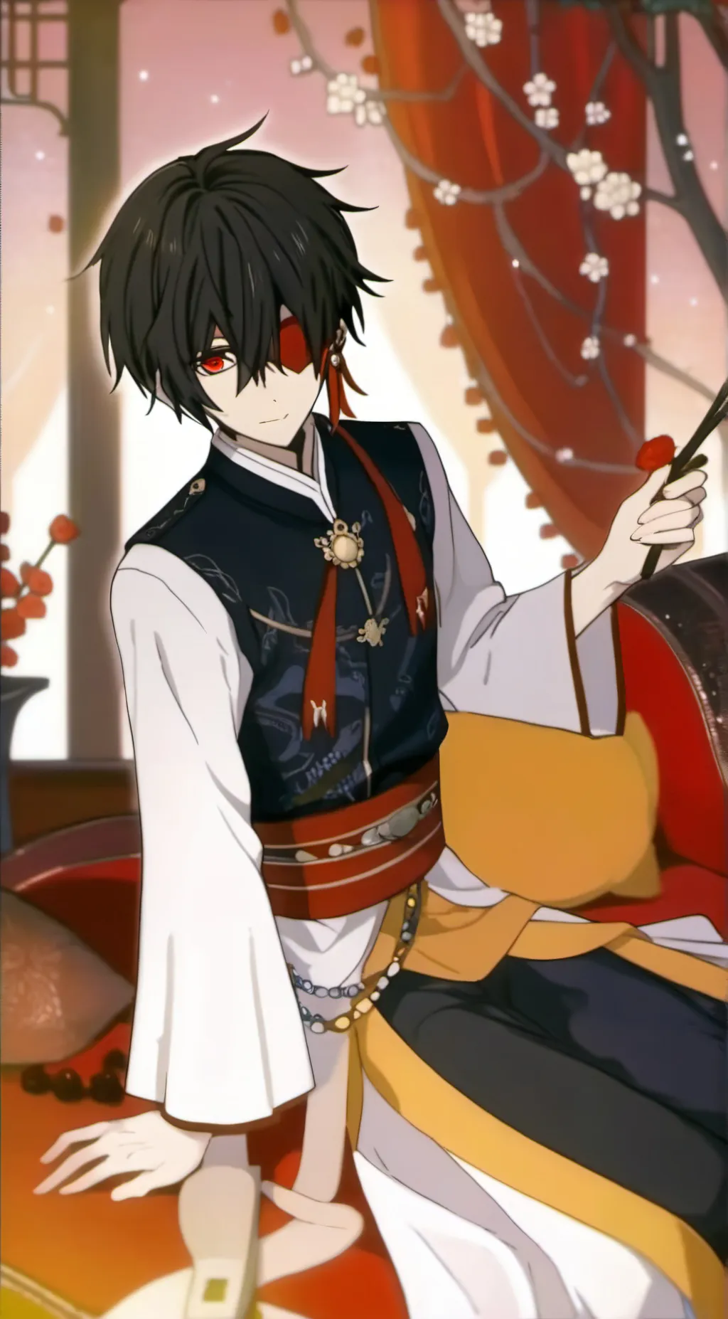 ai character: Raven background