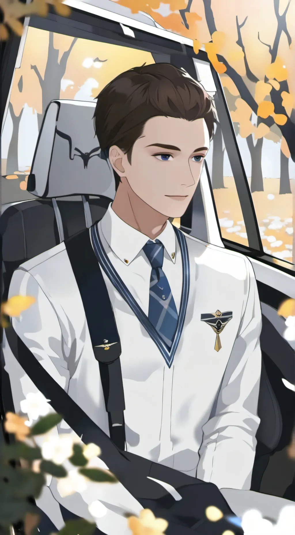 ai character: Max background