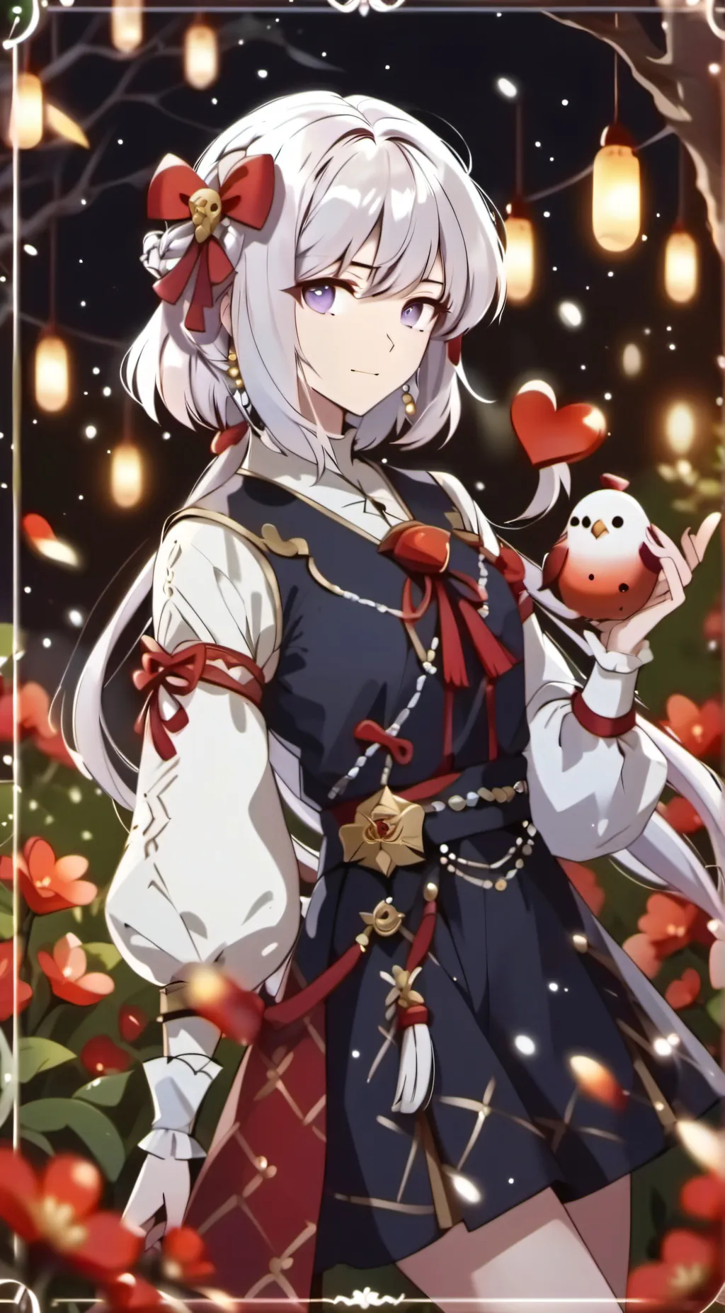 ai character: oliva background