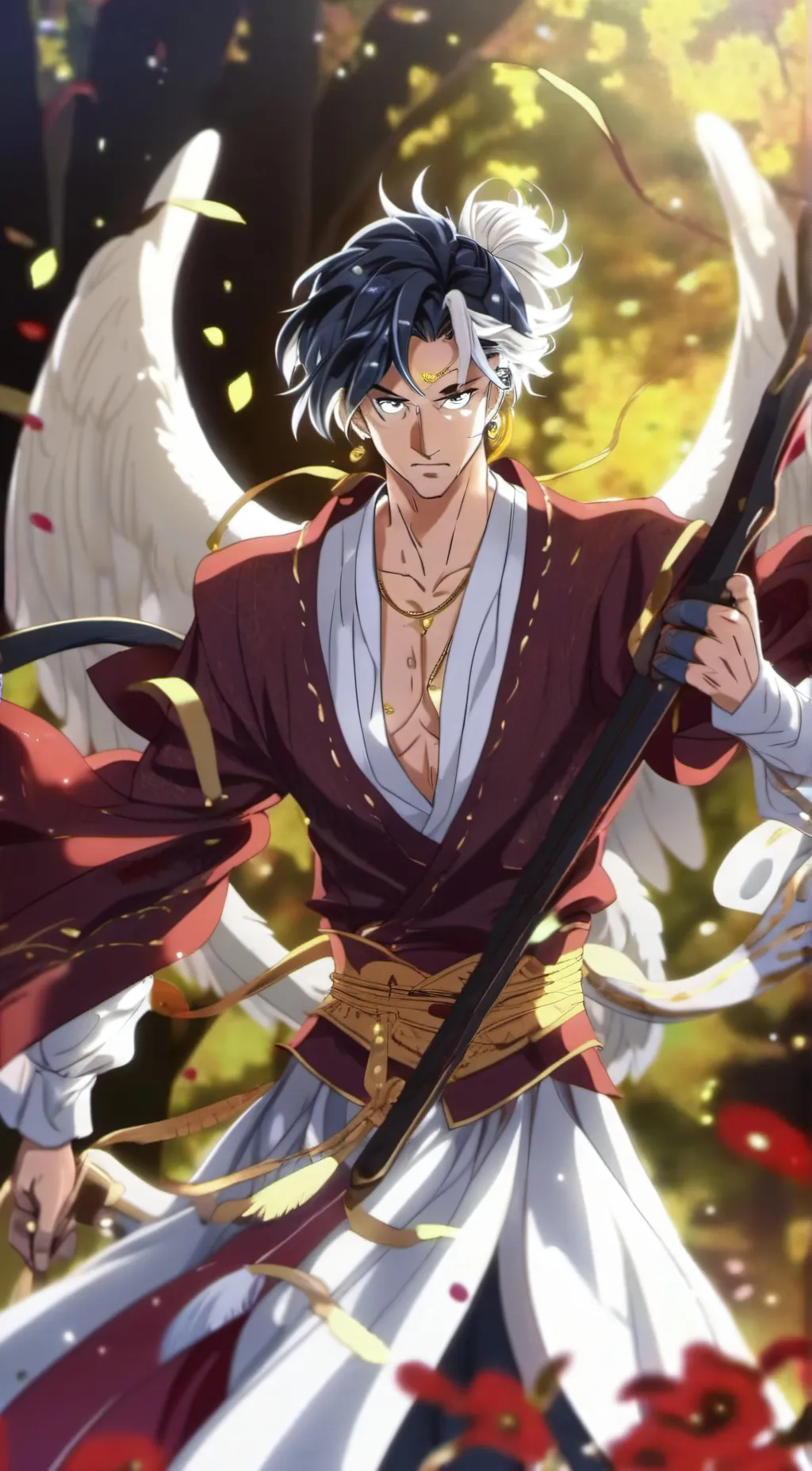 ai character: Angel background