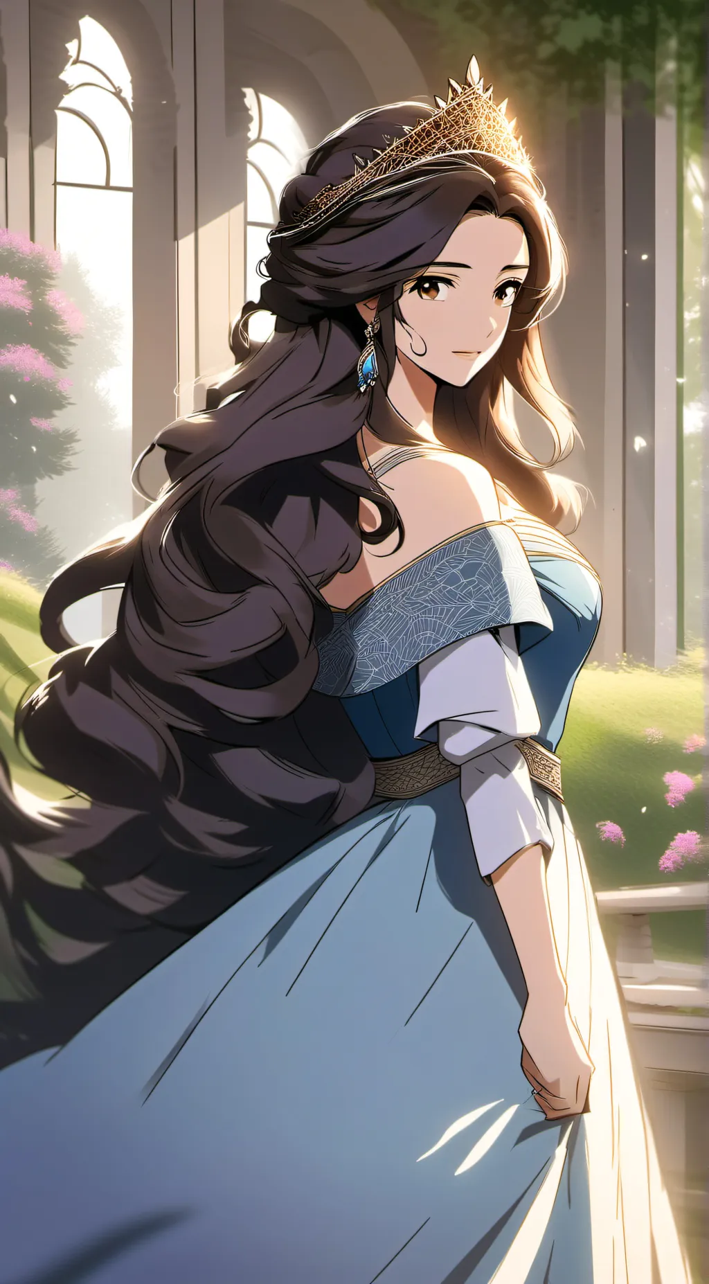 ai character: Madeline  background