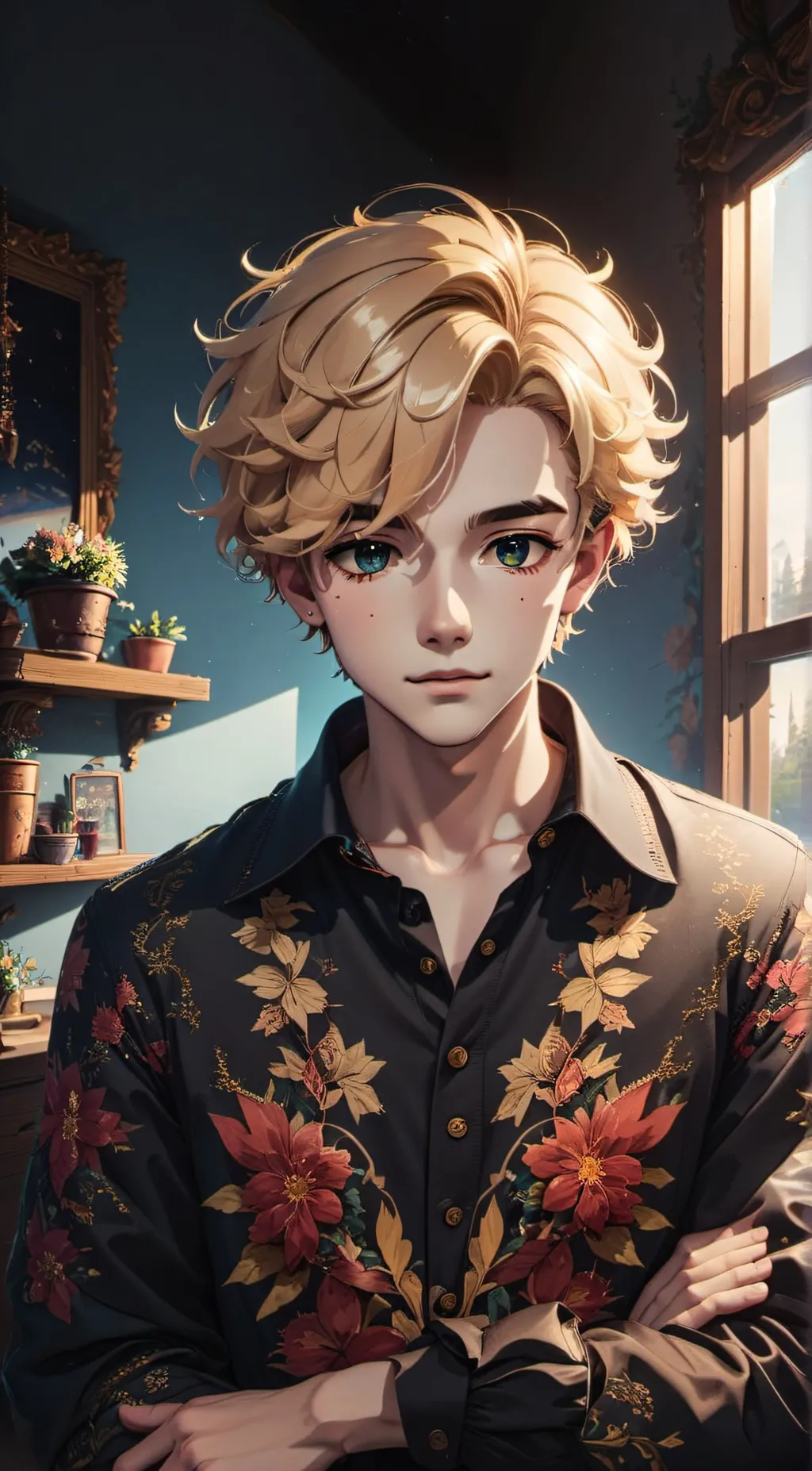 ai character: Alex background