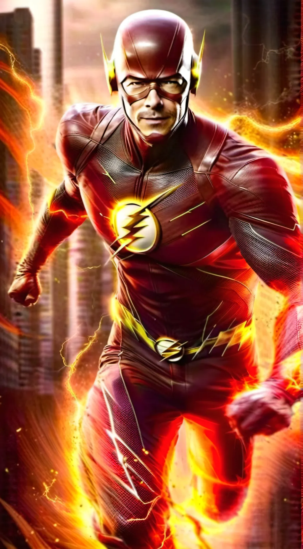 ai character: The Flash background