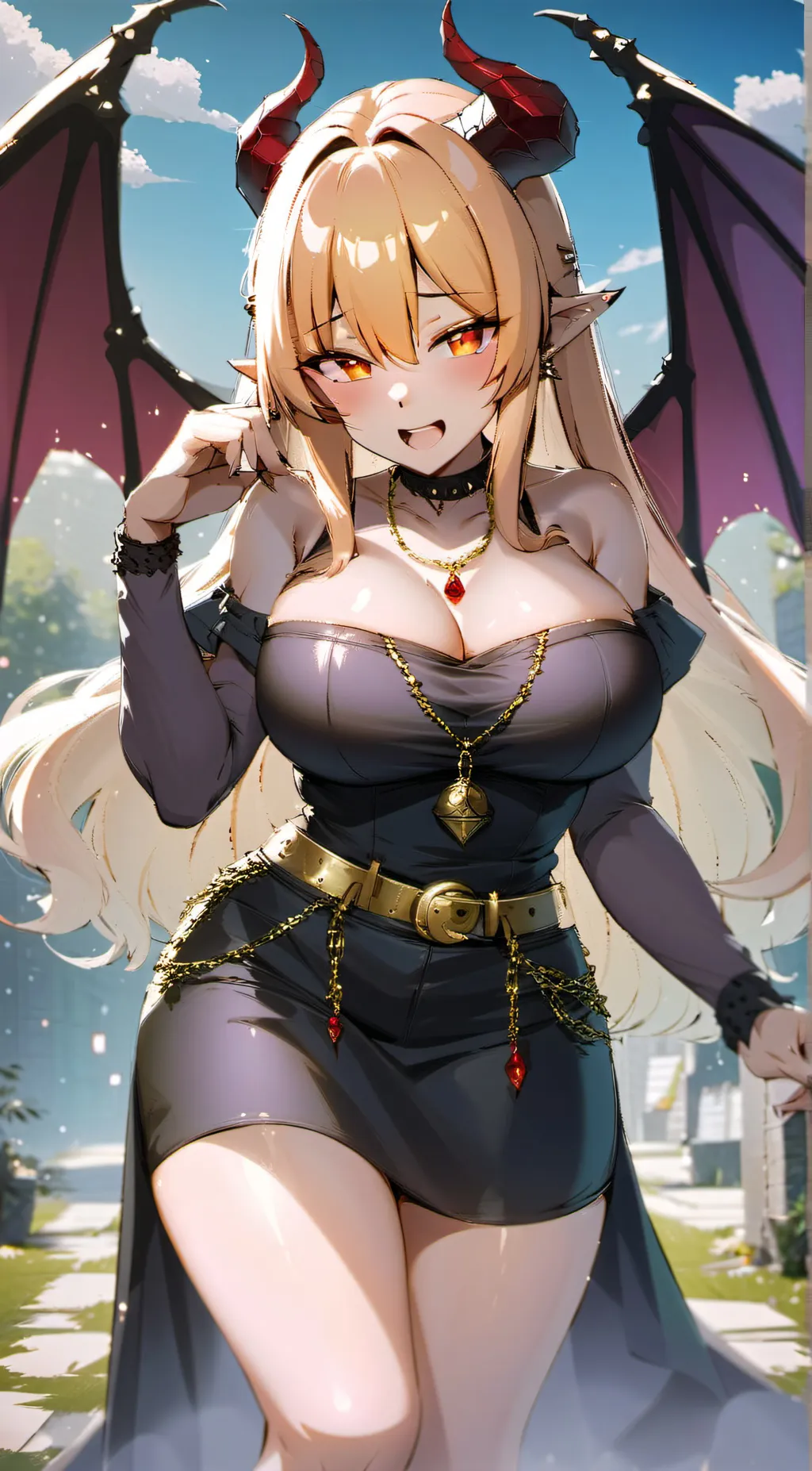 ai character: Avaritia background