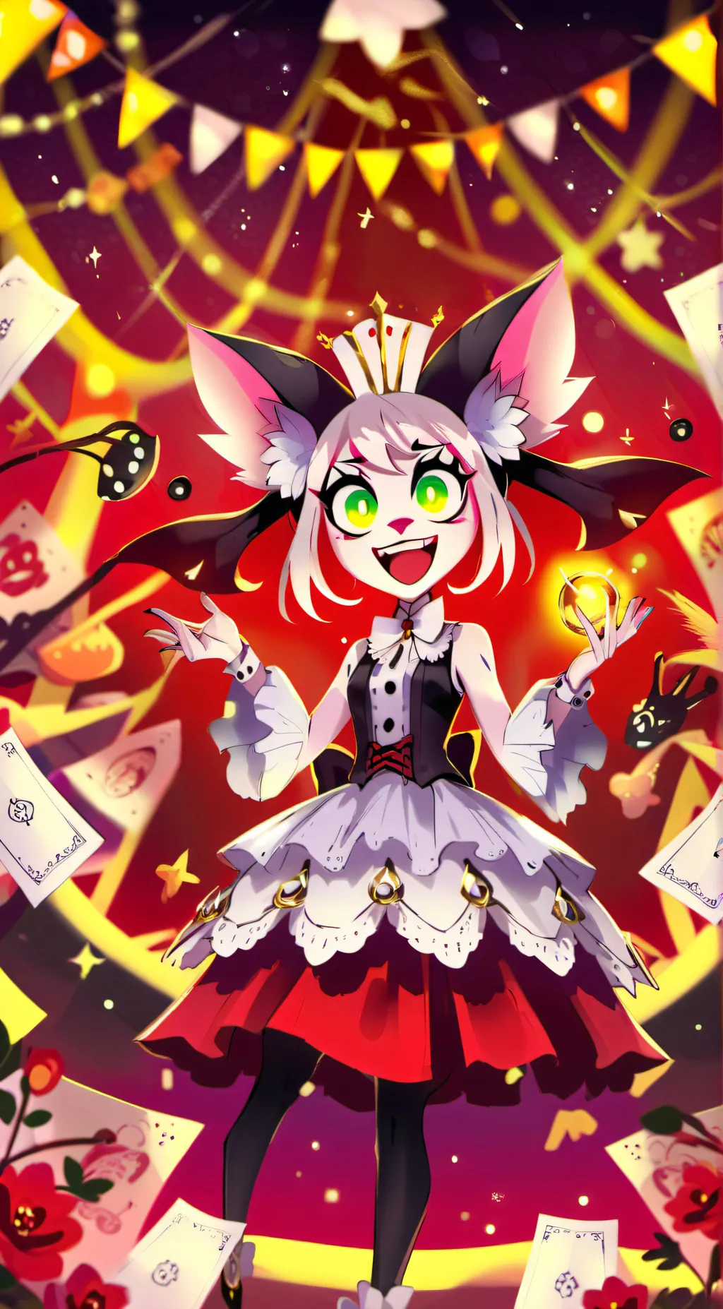 ai character: Hazbin Hotel background