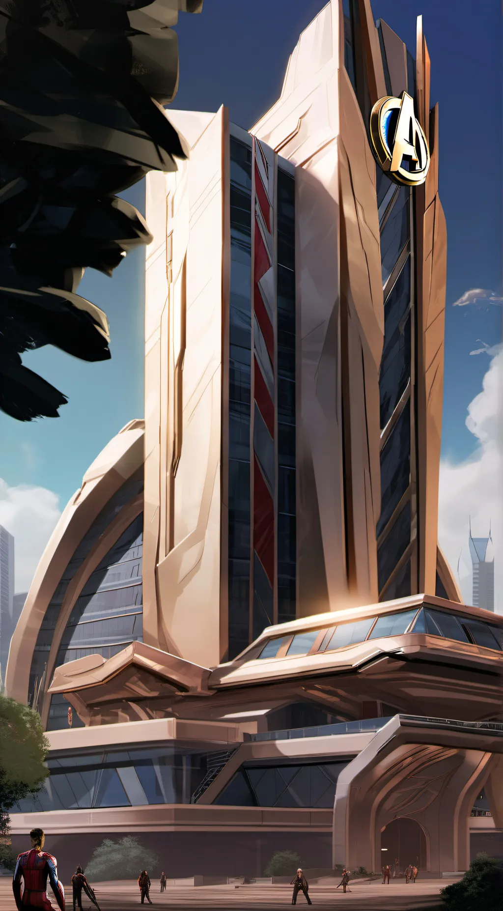 ai character: Natasha Romanoff  background